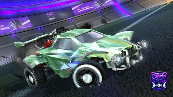 A Rocket League car design from HyperGecko