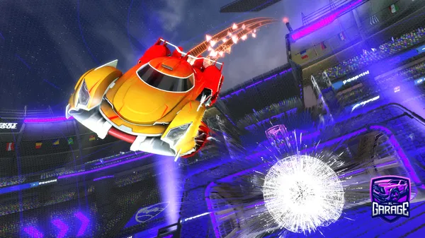 A Rocket League car design from CrustierPoem449