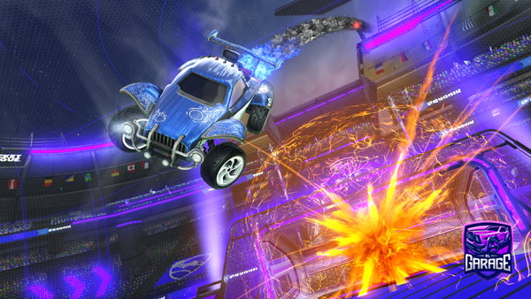 A Rocket League car design from MulanTHC