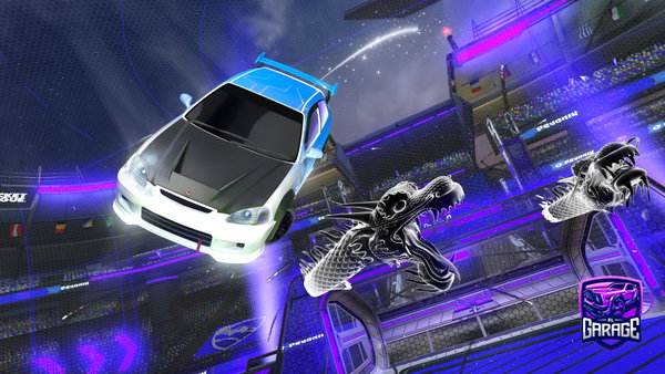 A Rocket League car design from Xraulox