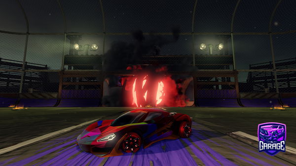 A Rocket League car design from Notene
