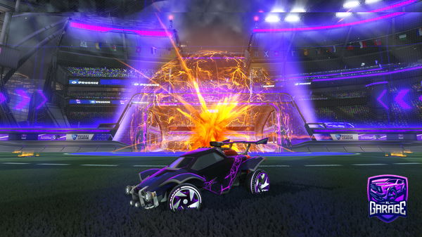 A Rocket League car design from Mateuco