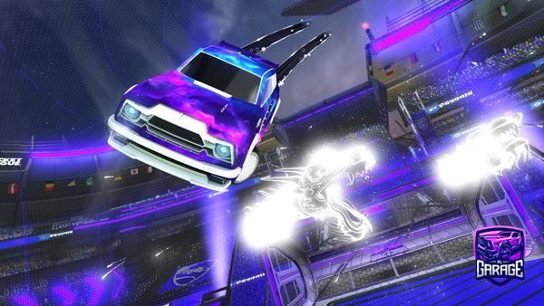 A Rocket League car design from jajce