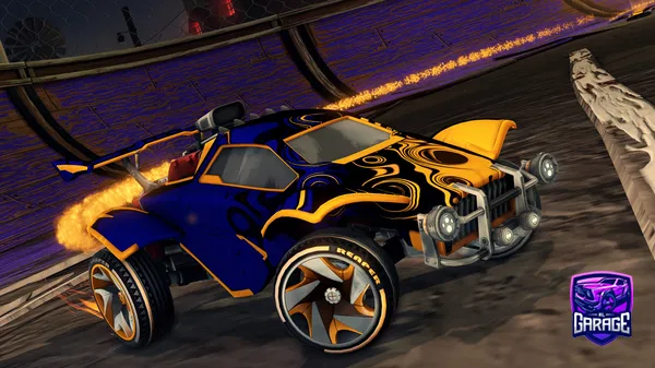 A Rocket League car design from bendyrhino