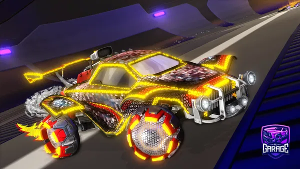 A Rocket League car design from TempestRLG