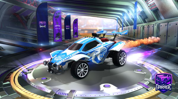 A Rocket League car design from Telekom97