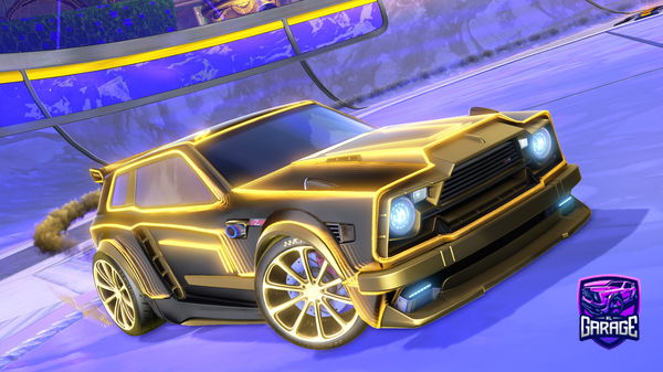 A Rocket League car design from RL_Items_FAIR