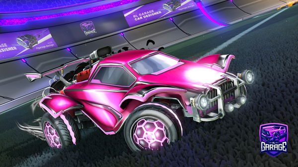 A Rocket League car design from smilingrn