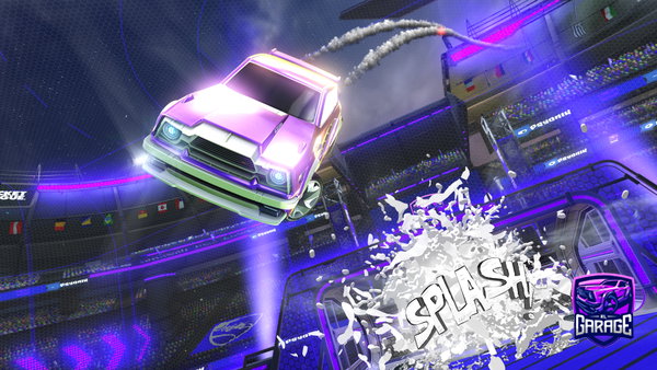 A Rocket League car design from TTVCanan81