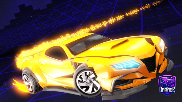 A Rocket League car design from BananaRocket1league