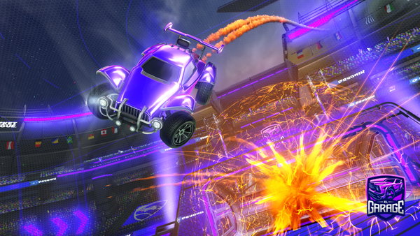 A Rocket League car design from Taitavatunari