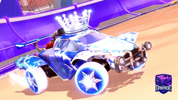 A Rocket League car design from Raiyu