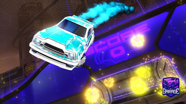 A Rocket League car design from doublehdiscord