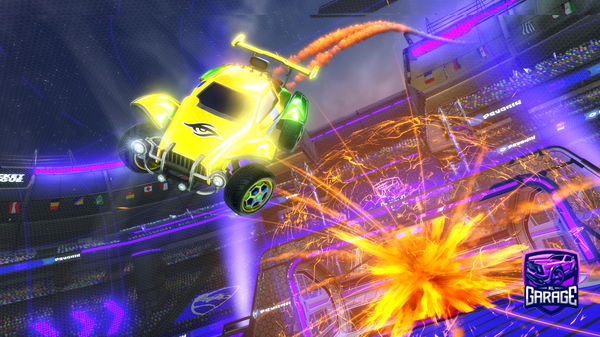 A Rocket League car design from Misewell_RVA