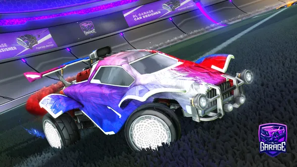 A Rocket League car design from DefinitelyTrash