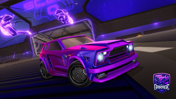 A Rocket League car design from Cochichi0911
