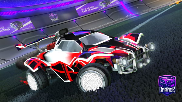 A Rocket League car design from Krandris_