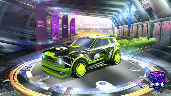 A Rocket League car design from Eskicii