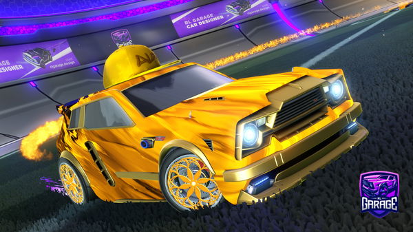 A Rocket League car design from jasinsaliu123