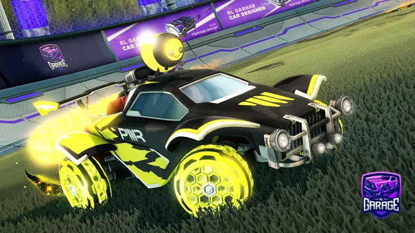 A Rocket League car design from nelstar