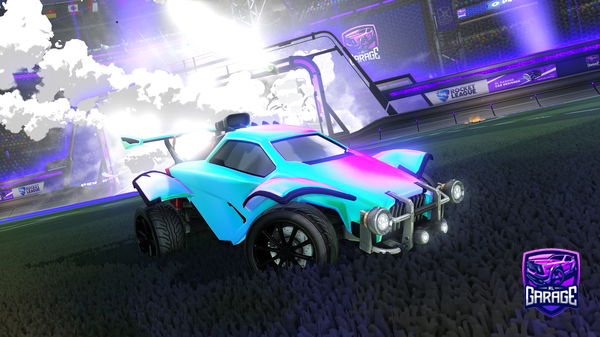 A Rocket League car design from bakonYT