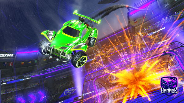 A Rocket League car design from Watermelon