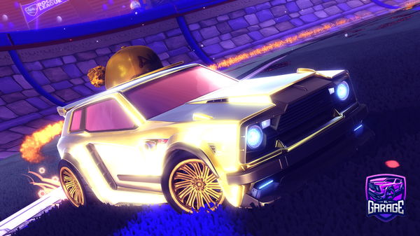 A Rocket League car design from federck