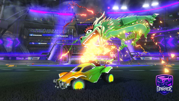 A Rocket League car design from FossTheBoss7