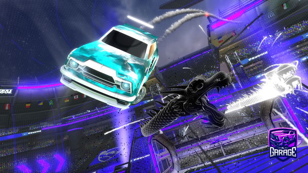 A Rocket League car design from RiceR0k3t