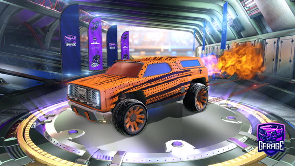 A Rocket League car design from cheesetornado123
