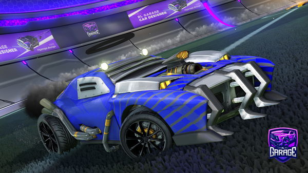 A Rocket League car design from ArtieHype