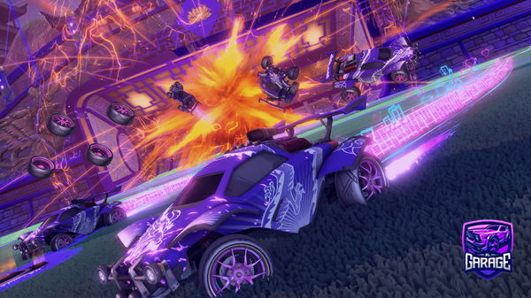 A Rocket League car design from Zazadelespace