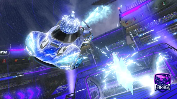 A Rocket League car design from JazzyPow