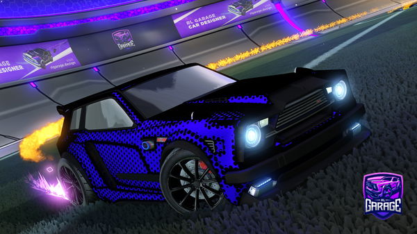 A Rocket League car design from Xman_611