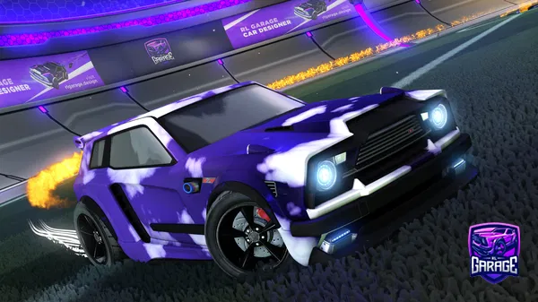 A Rocket League car design from Outburst