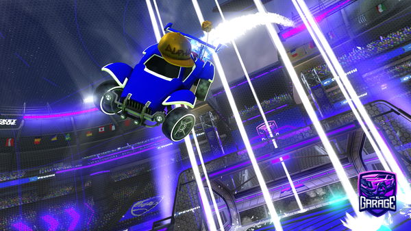 A Rocket League car design from Perrinozzo