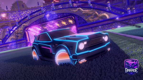 A Rocket League car design from Marvin1XD