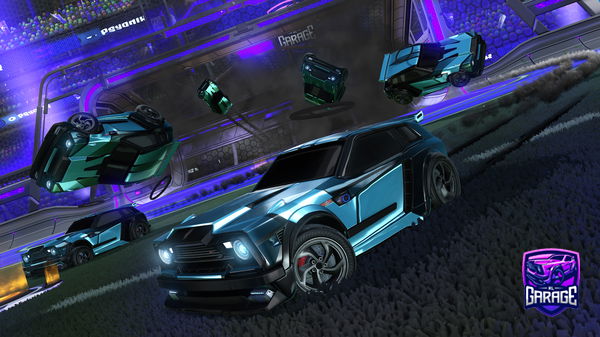 A Rocket League car design from Linklink