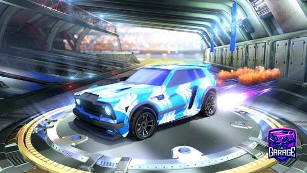 A Rocket League car design from MouziKady7