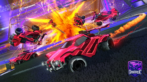 A Rocket League car design from RakzOn60fps