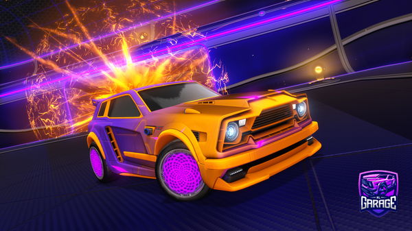 A Rocket League car design from GraNoahBar4092