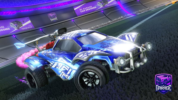 A Rocket League car design from Bilbo_Solteiro