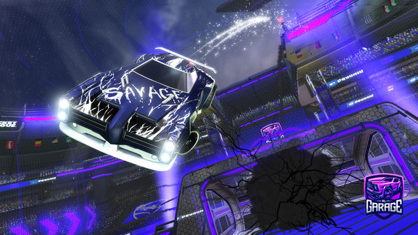 A Rocket League car design from GOLDBLOODED1983