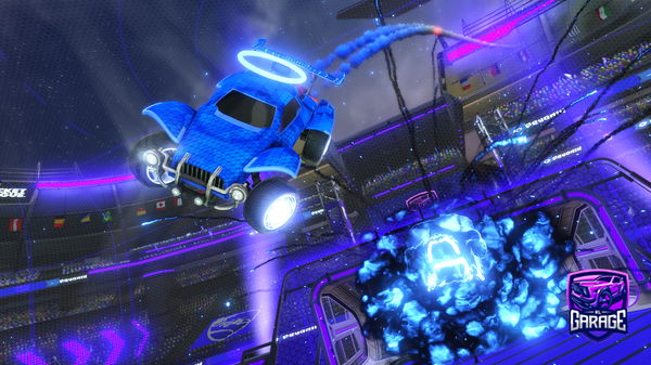 A Rocket League car design from lenn13