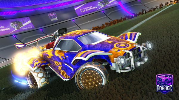 A Rocket League car design from Sublimity