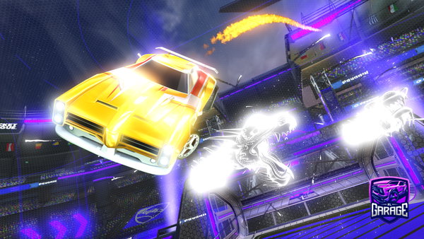 A Rocket League car design from TatemLA007