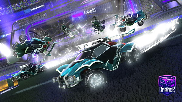 A Rocket League car design from Ashley_