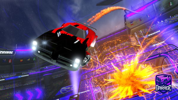 A Rocket League car design from GGSTEPBRO