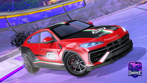 A Rocket League car design from Xtupe_official