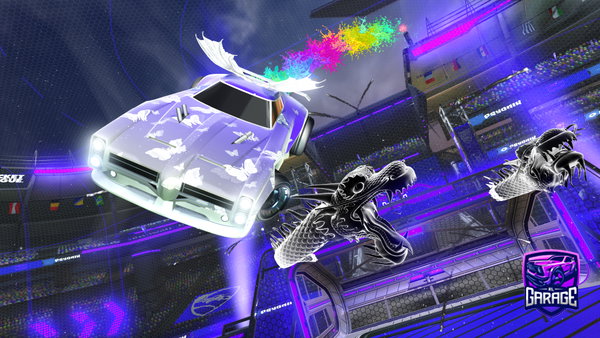 A Rocket League car design from LarierShop